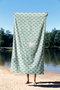 Mijölnir Toalla de Playa 70 x 130 cm Multicolor - 70% Poliéster, 30% Poliamida, Tejido Microfilamento de Lujo